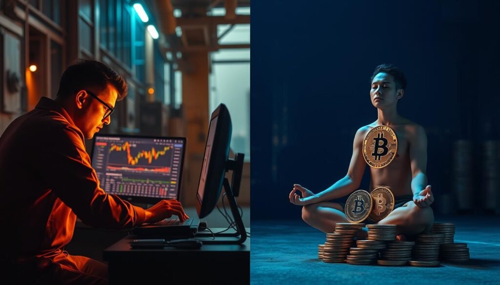 现货交易 vs. 屯比特币